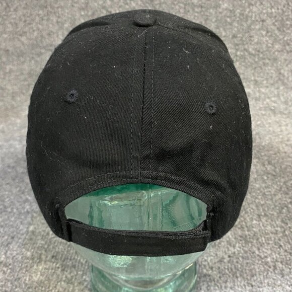 Cadillac Hat Black Strapback Embroidered Logo New - Picture 2 of 4
